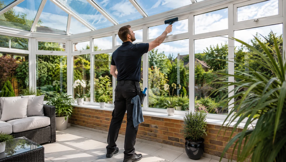 Conservatory Cleaning service from Bright Delight Cleaners Ltd