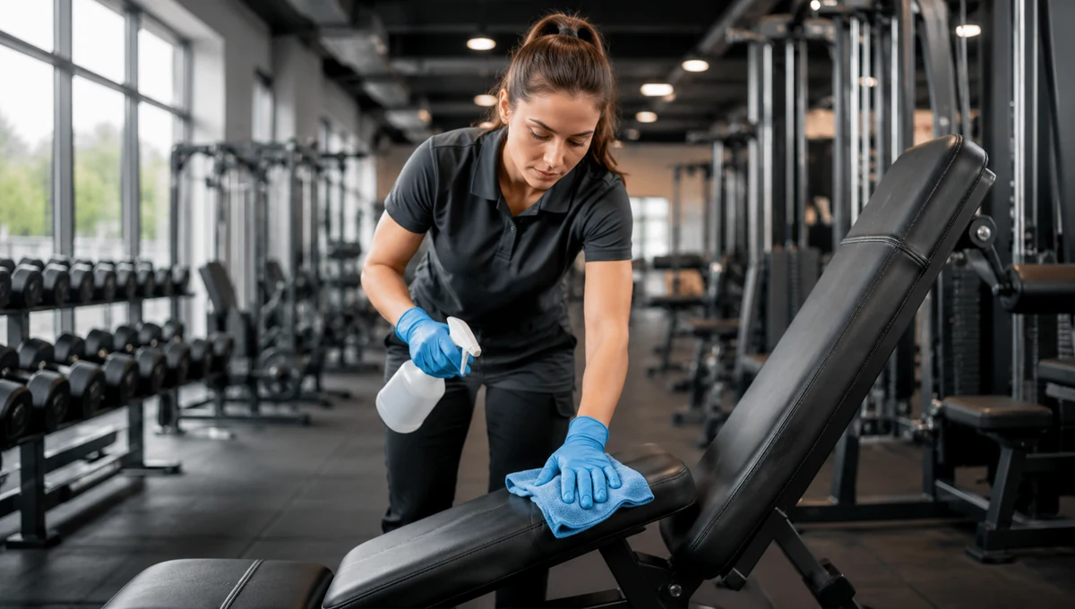 Gym Cleaning service from Bright Delight Cleaners Ltd